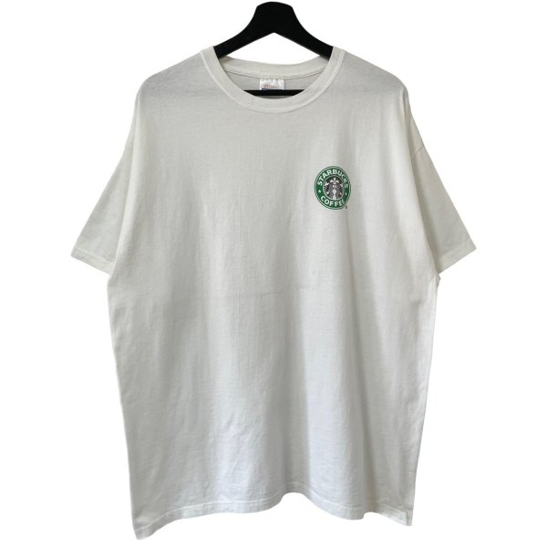 画像1: 00s STARBACKS COFFEE TEE SHIRT (1)