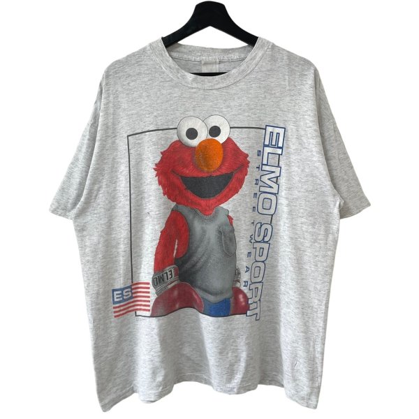 画像1: 90s USA製 SESAME STREET POLO SPORT PARODY TEE SHIRT (1)