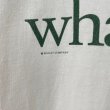 画像3: 90s USA製 whatever MASSEGE TEE SHIRT (3)