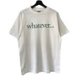 画像1: 90s USA製 whatever MASSEGE TEE SHIRT (1)