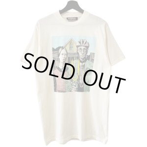 画像: 90s USA製 PRIMAL WEAR AMERICAN GOTHIC PARODY ART TEE SHIRT