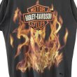 画像3: 90s USA製 HARLEY DAVIDSON BAR&SHIELD FLAME TEE SHIRT (3)