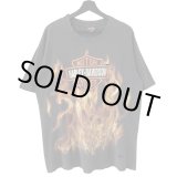 画像: 90s USA製 HARLEY DAVIDSON BAR&SHIELD FLAME TEE SHIRT