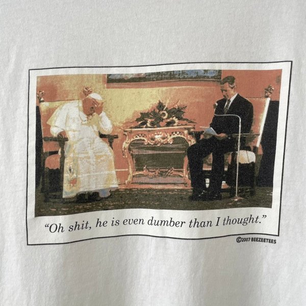 画像2: 00s POPE&BUSH PHOTO TEE SHIRT (2)