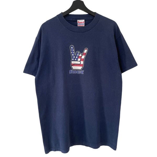 画像1: 90s USA製 FUCT HAND SIGN TEE SHIRT (1)