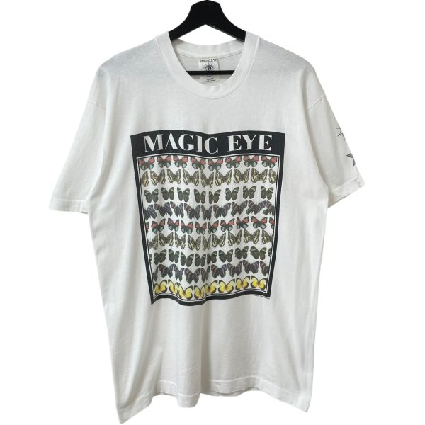 画像1: 90s USA製 MAGIC EYE TEE SHIRT (1)