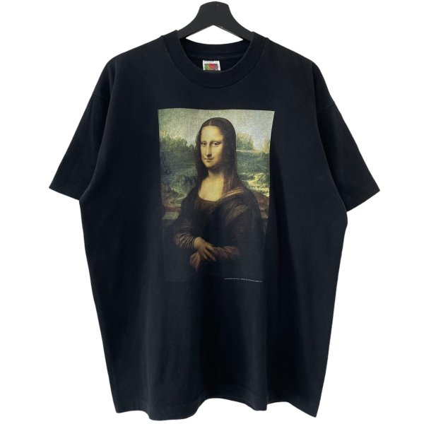 画像1: 90s LEONALD DA VINCI MONA LISA TEE SHIRT (1)