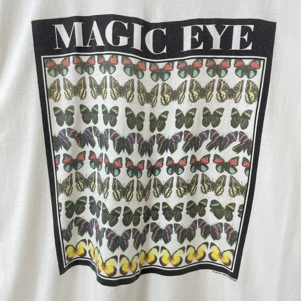 画像2: 90s USA製 MAGIC EYE TEE SHIRT (2)