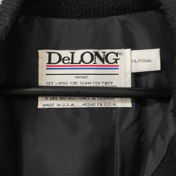 画像3: 90s USA製 DeLONG VARSITY JACKET (3)