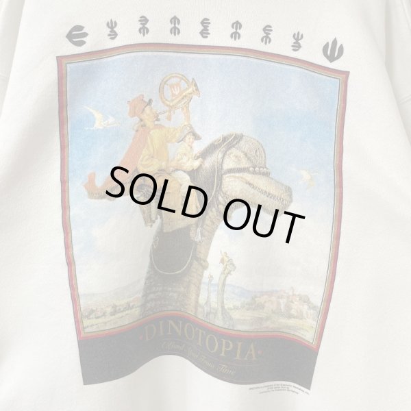 画像2: 90s USA製 DINOTOPIA FANTASY BOOK SERIES SWEATSHIRT (2)