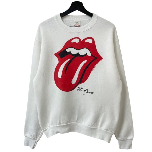 画像1: 90s USA製 ROLLING STONES SWEATSHIRT (1)