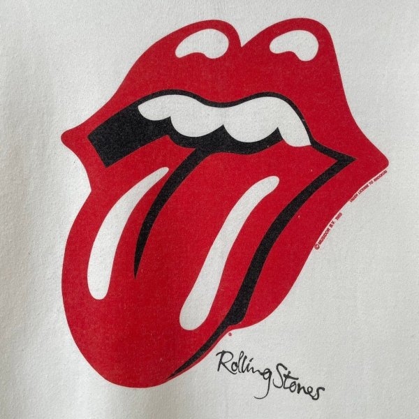 画像2: 90s USA製 ROLLING STONES SWEATSHIRT (2)