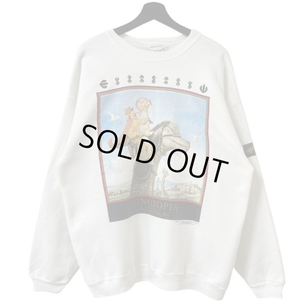 画像1: 90s USA製 DINOTOPIA FANTASY BOOK SERIES SWEATSHIRT (1)