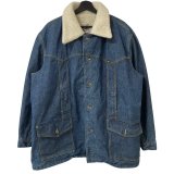 画像: 70s USA製 LEE STORM RIDER DENIM BOA JACKET