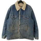 画像: 70s USA製 LEVI'S BOA DENIM LONG JACKET