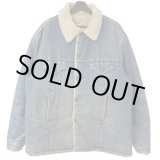 画像: 70s USA製 LEVI'S BOA DENIM LONG JACKET