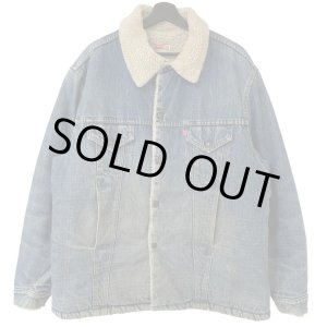 画像: 70s USA製 LEVI'S BOA DENIM LONG JACKET