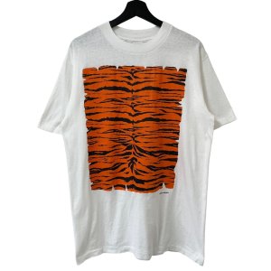 画像: 90s USA製 STANLEY DESANTIS TIGER PATTERNS TEE SHIRT