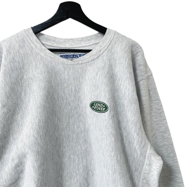 画像2: 90s~00s CHAMPION PREMIUM REVERSE WEAVE ''LAND ROVER'' SWEATSHIRT (2)