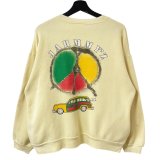 画像: 80s~90s USA製 JIMMY'S RASTA PEACE SWEATSHIRT