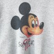 画像2: 90s USA製 MICKEY MOUSE AIR BRUSH SWEATSHIRT (2)