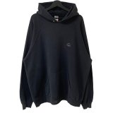 画像: 90s アイルランド製 FRUITS OF THE LOOM ALL BLACK HOODIE