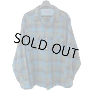 画像: 60s USA製 PENDLETON BOARD L/S SHIRT