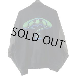 画像: 90s USA製 BATMAN FOREVER CREW VARSITY JACKET