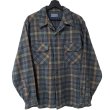 画像1: 70s USA製 PENDLETON BOARD L/S SHIRT (1)