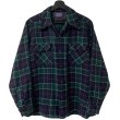 画像1: 70s USA製 PENDLETON BOARD L/S SHIRT (1)
