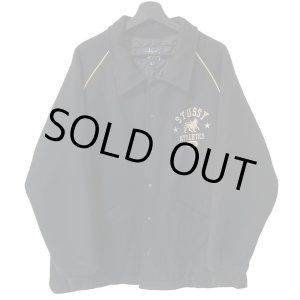 画像: 90s USA製 OLD STUSSY RASTA LION VARSITY JACKET