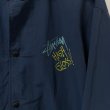 画像4: 80s USA製 OLD STUSSY ''SPRAY'' NYLON BENCH COAT (4)