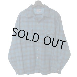 画像: 50s USA製 PENDLETON ''OMBRE'' BOARD L/S SHIRT
