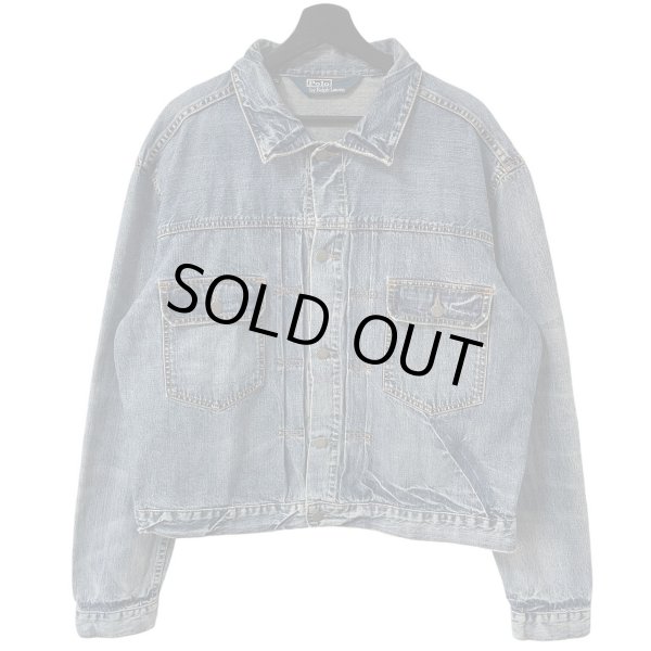 画像1: 90s~00s RALPH LAUREN 2nd type DENIM JACKET (1)
