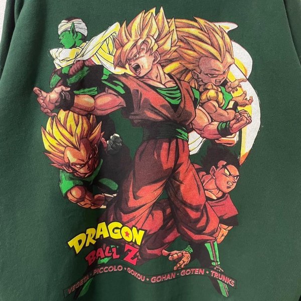 画像2: 90s BOOTLEG DRAGONBALL Z HOODIE (2)