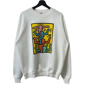 画像: 90s USA製 KEITH HARING SWEATSHIRT