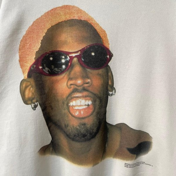 画像2: 90s USA製 DENNIS RODMAN SWEATSHIRT (2)