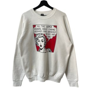 画像: 80s~90s USA製 ROY LICHTENSTEIN SWEATSHIRT