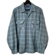 画像1: 50s USA製 PENDLETON ''OMBRE'' BOARD L/S SHIRT (1)