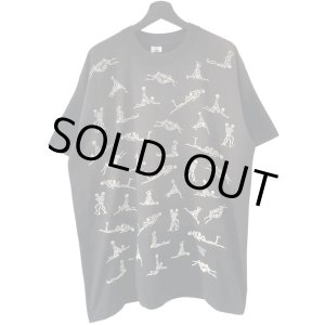 画像: 90s USA製 FASHION VICTIM SKULL 四十八手 TEE SHIRT