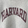 画像2: 80s USA製 CHAMPION REVERSE WEAVE ''HARVARD'' SWEATSHIRT (2)