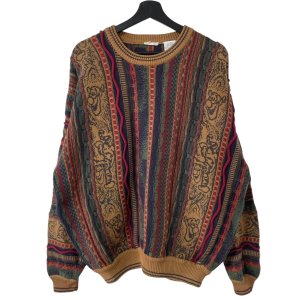 画像: 90s DISNEY TIGER COOGI style 3D KNIT SWEATER