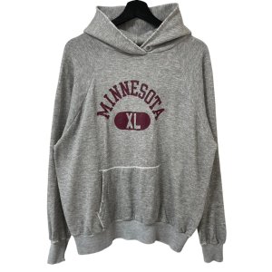 画像: 80s USA製 MINNESOTA COLLEGE HOODIE