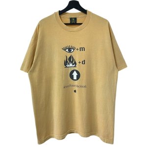 画像: 90s USA製 Apple ''👁️🐝M'' PARODY TEE SHIRT