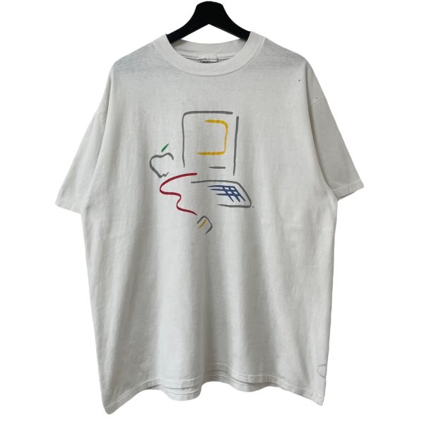 画像1: 90s USA製 Apple PICASSO STYLE ART TEE SHIRT (1)