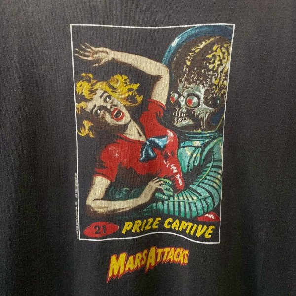 画像2: 90s USA製 MARS ATTACK TEE SHIRT (2)