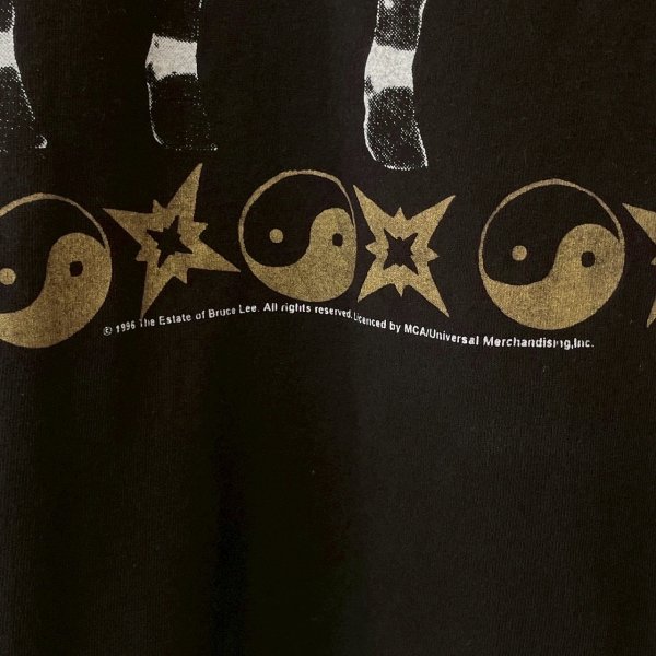 画像3: 90s USA製 MOSQUITOHEAD BRUCE LEE TEE SHIRT (3)