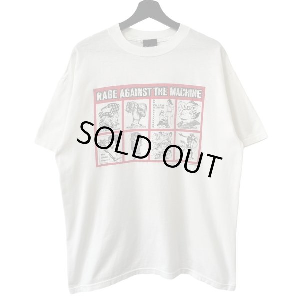 画像1: 90s RAGE AGAINST THE MACHINE BARBARA KRUGER TEE SHIRT (1)