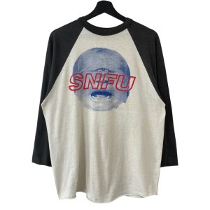 画像: 90s USA製 SNFU RAGLAN SLEEVE TEE SHIRT