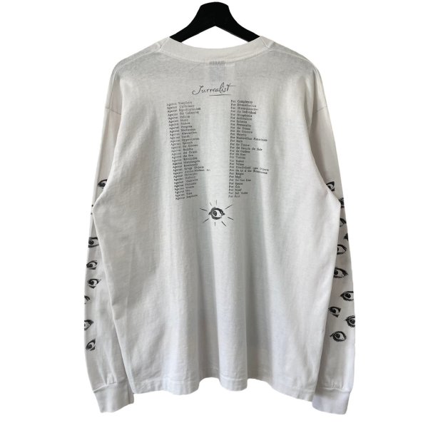 画像2: 80s CLONES SALVADOR DALI L/S TEE SHIRT (2)